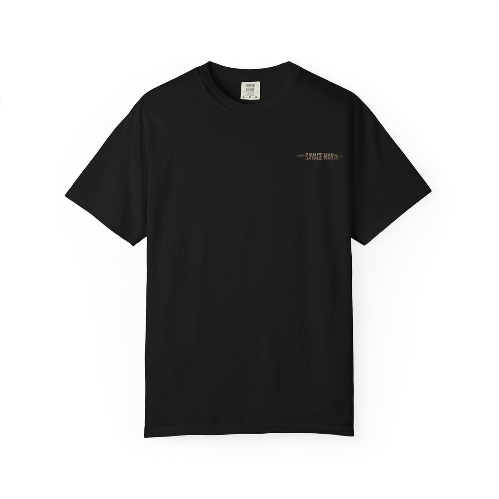 Built for the Brave Graphic T-Shirt — Dark Warrior Back Print