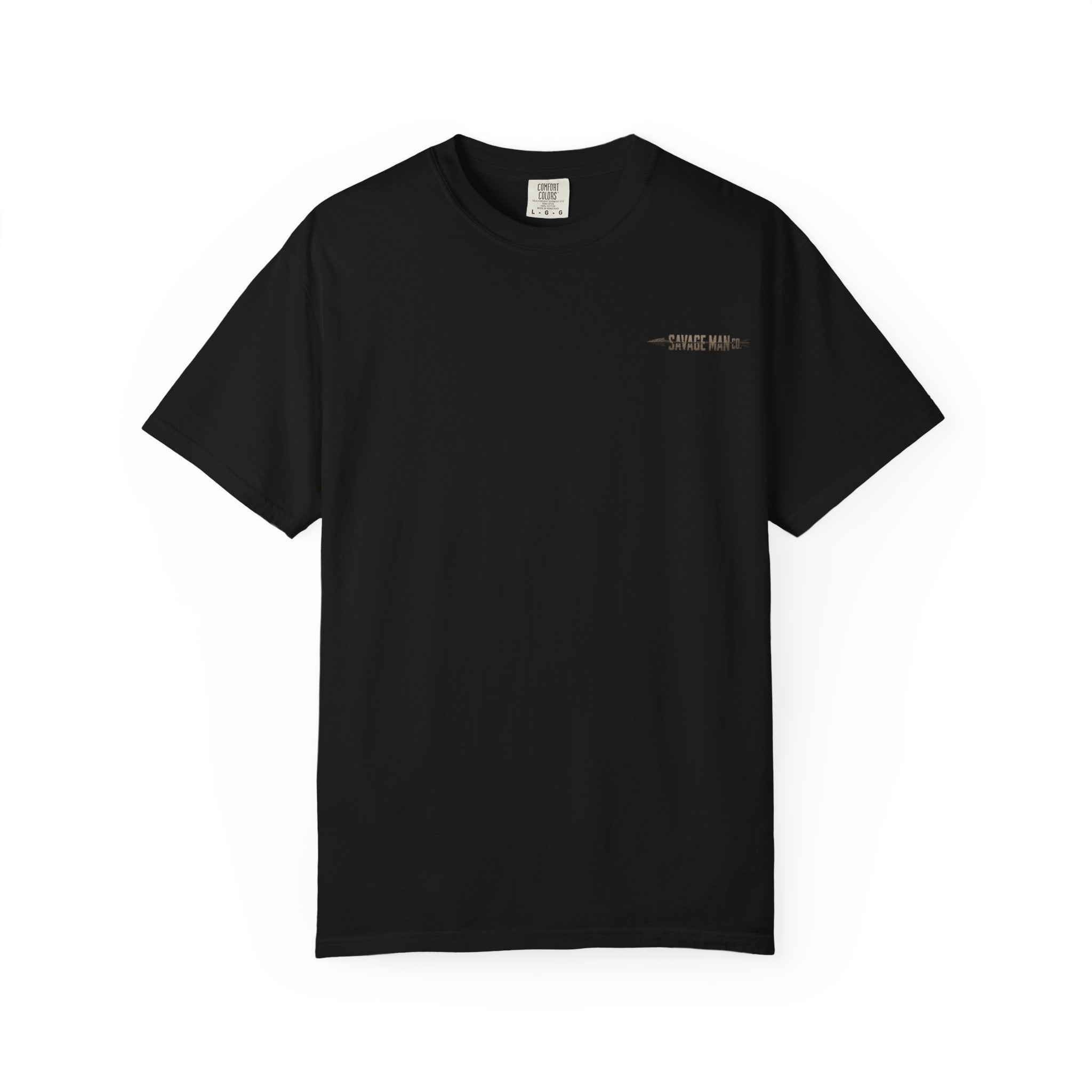 Built for the Brave Graphic T-Shirt — Dark Warrior Back Print