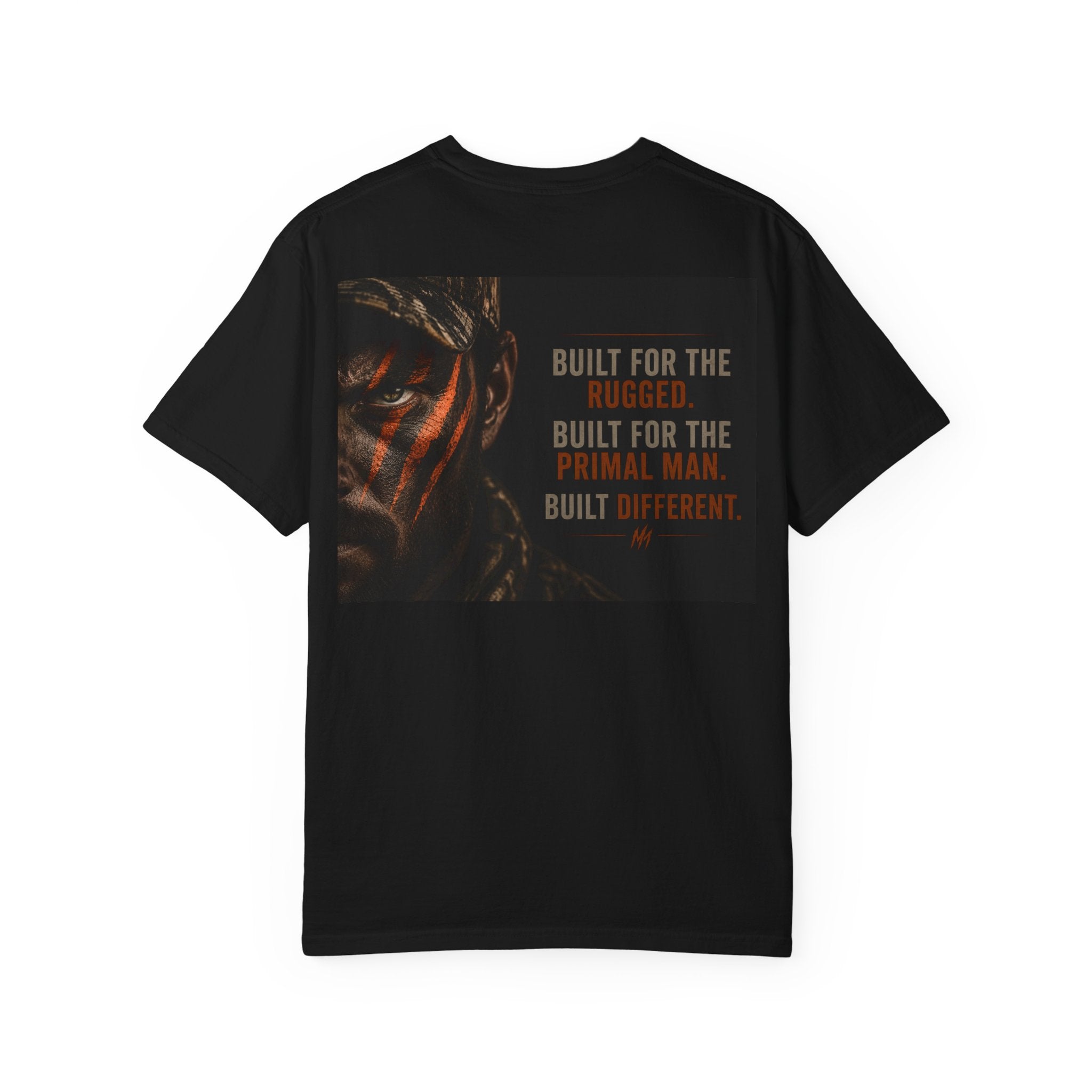 Built for the Brave Graphic T-Shirt — Dark Warrior Back Print