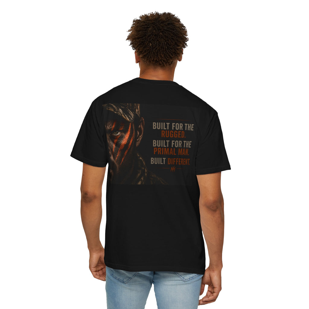 Built for the Brave Graphic T-Shirt — Dark Warrior Back Print